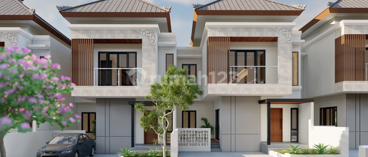 Rumah Modern Balinese 3 Kamar Tidur Sedang Dalam Proses Bangun di Mumbul Badung 1