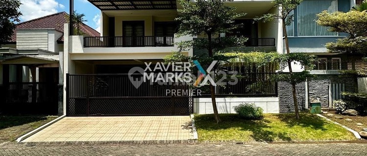 DIJUAL RUMAH MODERN TROPIS KONSEP VILLA DI TAMAN GOLF MEGAH - ARAYA MALANG 1