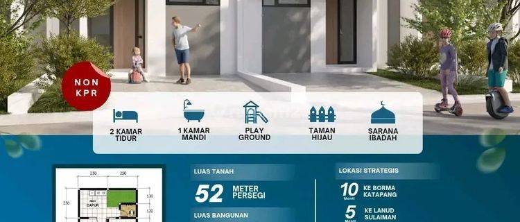 Rumah scandavian 1 lantai cocok untuk investasi   1