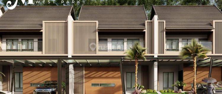 Rumah Mewah Bebas Desain Gaya Modren Tropis  1