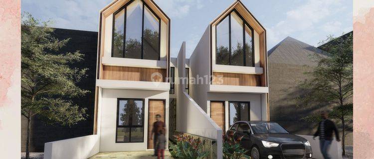 RUMAH MURAH BARU 2 LANTAI SCANDINAVIAN DP 0% 1