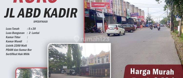 Dijual Ruko Murah Lokasi Strategis di Tengah Kota Makassar 1