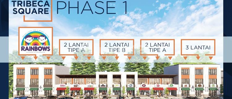 Ruko Berlokasi di Jalan Boulevard Subsidi DP Ratusan Juta 1