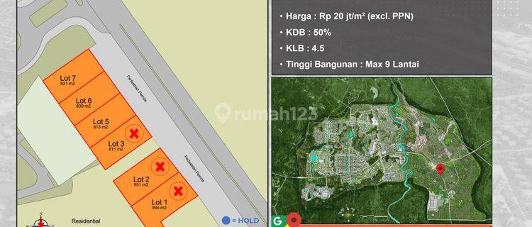 Miliki Kavling De Latinos Bsd Lokasi Ideal di Jantung Perumahan 1