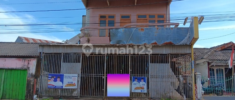 Strategic 2-Story Shop House on Sako Main Road, Palembang 1