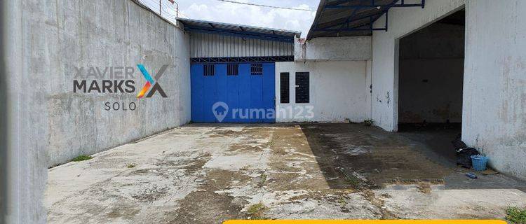Disewakan Gudang Mojolaban Sukoharjo 1