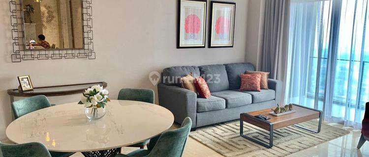 Dijual Murah Apartemen Saumata, Alam Sutera Luas 124m2 Dengan 2+1kt Lantai Atas View City 1