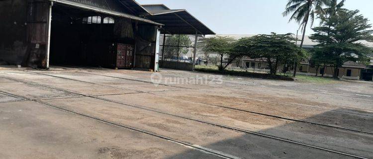 Dijual  Cepat Ex pabrik Akaes 40 ft di Jatiuwung Tangerang 1