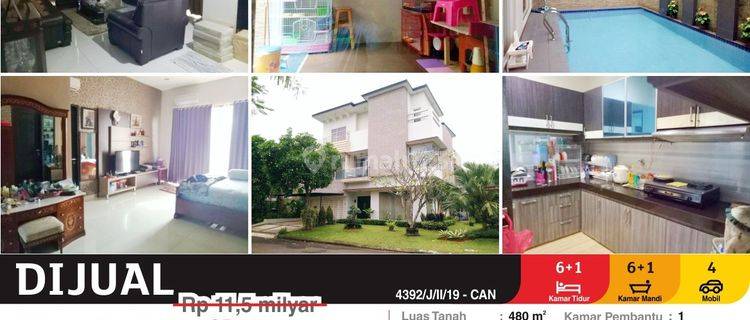 Dijual Rumah Furnished Siap Huni Harga Bawah Pasar di Alam Sutera 1