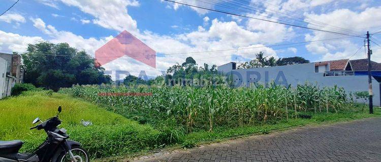 Tanah jual, jalan lebar dan bagus, dekat wisata air tirtasani 1