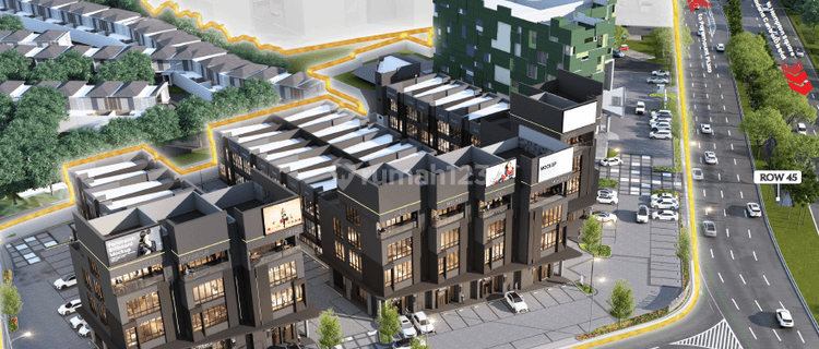 Ruko Maxim Square 3 lantai di Gading Serpong 1