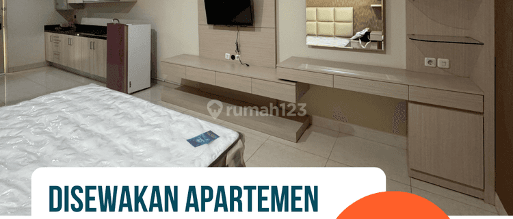 Disewakan Apartemen Warhol Lt 5 Type Studio Furnished  1