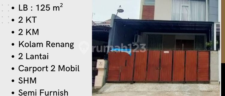 Dijual Rumah 2 Lt Semi Furnish Sriwibowo Raya Semarang 1