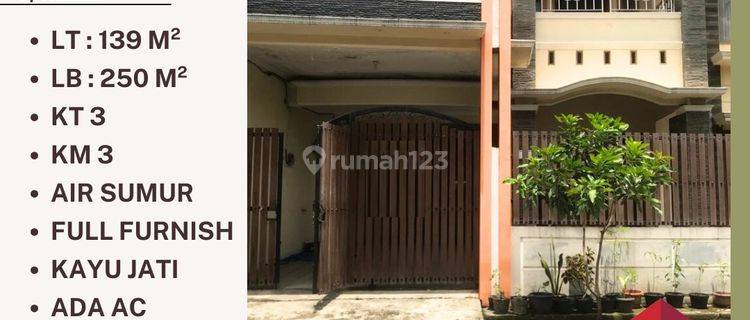 Disewakan Rumah Siap Huni Free Wifi Menoreh Semarang 1