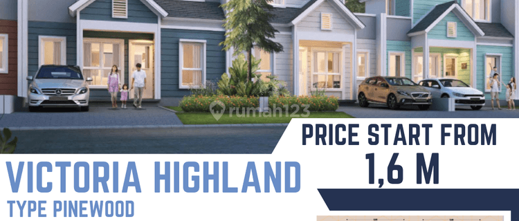 Dijual Rumah Baru Citraland Bsb City Victoria Highland Pinewood 1