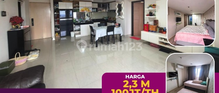 DIJUAL APARTEMEN MG SUITE LANTAI 19 TYPE 2 BR FURNISHED SIAP HUNI 1