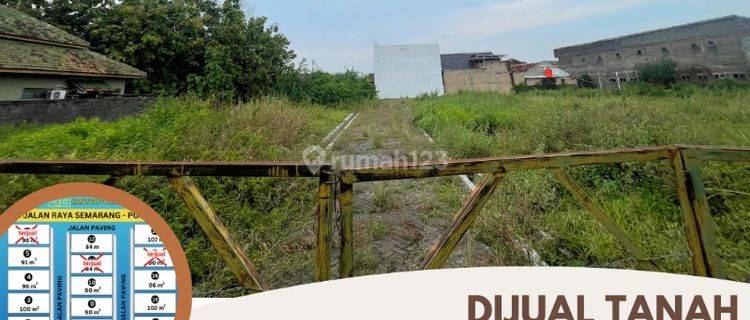 Dijual Tanah Ada 14 Kavling SHM Jl Cempaka Grobogan Purwodadi 1