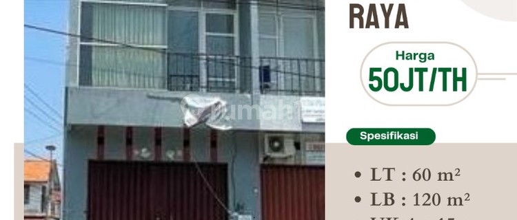 For Rent: 2-Story Shop House at Jl Tlogo Timun Raya, Pedurungan, Semarang 1