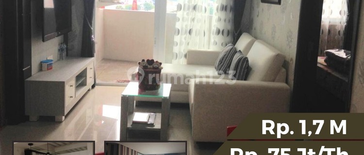 DIJUAL APARTEMEN MG SUITE TYPE 2 BR LT 12 FULL FURNISH  1