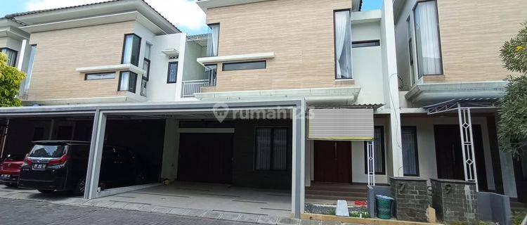 Rumah bagus full furnished 2 lantai di cluster elit 1