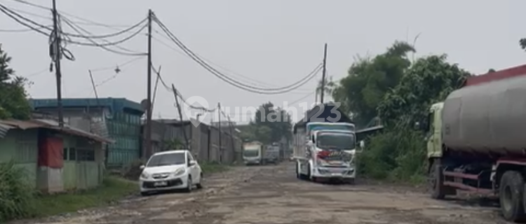 Tanah Cikupa Jalan Besar Cocok Pabriksdh Termsk Pajak 1