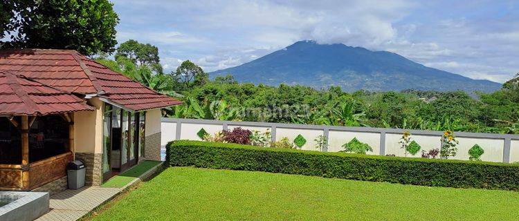 Villa Dijual Rancamaya Bogor View Gunung Kuas Asri Siap Pakai 1