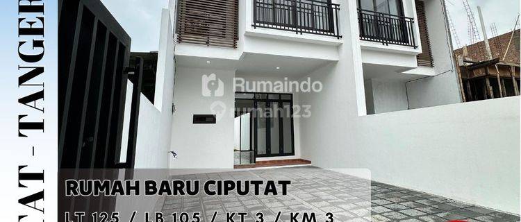 Rumah Murah 2 Lantai Luastanah Besar Di Ciputat 1