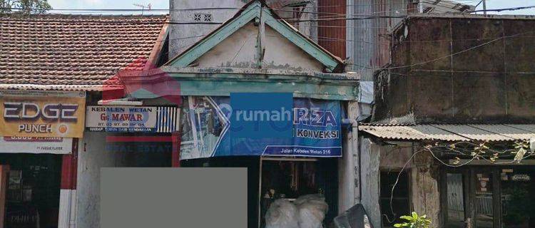 DIJUAL Ruang Usaha Lokasi Strategis, Pinggir Jalan Ramai, Dekat Ex Toko bahan Konveksi, RS Panti Nirmala, Pasar Kebalen pasar Besar Kota Malang  1