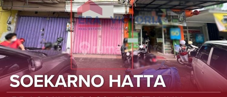 For Sale/Rent 2-Story Shop House in Soekarno Hatta Business and Culinary Area. Busy and Strategic Location for Business, Office, Culinary, and Others. 1