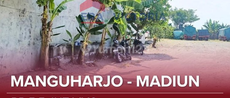 Tanah Jual Luas Lokasi Strategis Dalam Kota Madiun Cocok Untuk Gudang, Garasi, Perkantoran 1