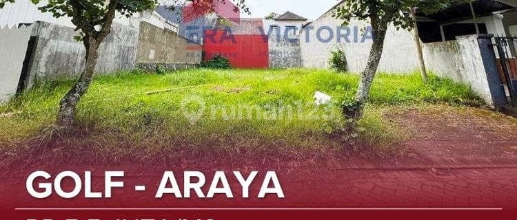 Tanah Kavling Dalam Perumahan Cluster Elit Araya Dengan Fasilitas Lengkap, Suasana Tenang Dan Nyaman Dekat Kampus Binus, Lapangan Golf  1