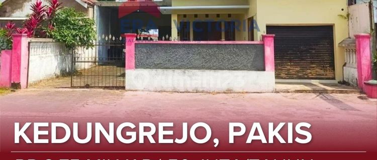 Rumah 2 Lantai dengan Sisa Tanah Luas Cocok untuk Tinggal dan Usaha Lokasi Poros Jalan Area Pakis Dekat Pasar Sayur Kedungrejo, Smk 9 1
