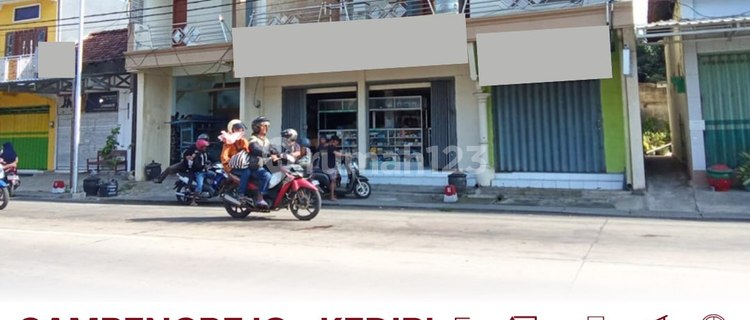 For Sale: Shop House in a Prime Location with Access to Dhoho Airport & Jong Biru Bridge, Only About ±10 Minutes to Kediri City Center. 1