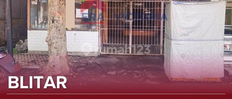 Rumah Jual Pusat Kota Lokasi Strategis Pusat Bisnis Pinggir Jalan Raya Tlogo-serat Dekat Smk Yp 17, Alun-alun Blitar  1