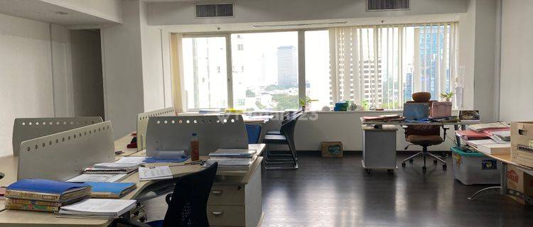 Sewa Kantor Wisma Nusantara Luas 97 M2 Partisi Thamrin Dekat Hi 1