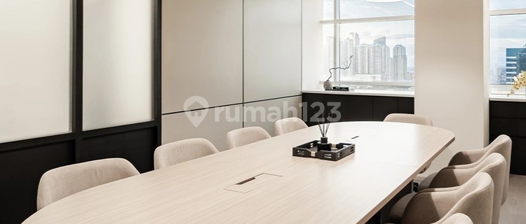 Kantor Unit Furnished 3 Pax di Citicon Slipi Lokasi Strategis 1