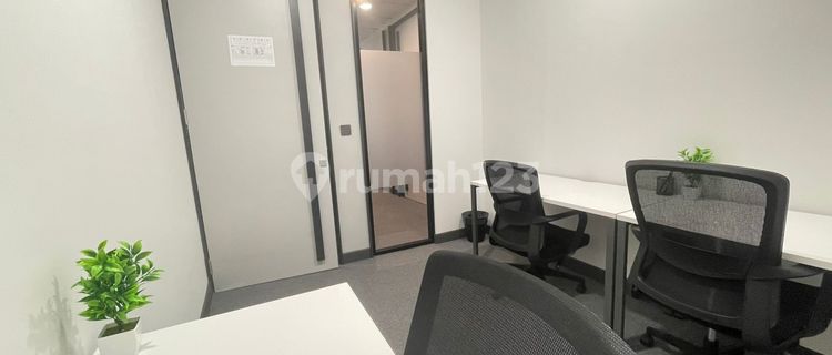 Kantor Unit Furnished 3 Pax di Menara Sunlife Kuningan Dekat LRT 1
