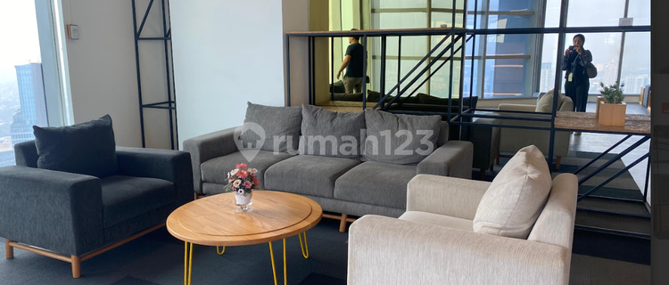 Sewa Kantor Unit Furnished 4 Pax di Menara SMBC Mega Kuningan 1