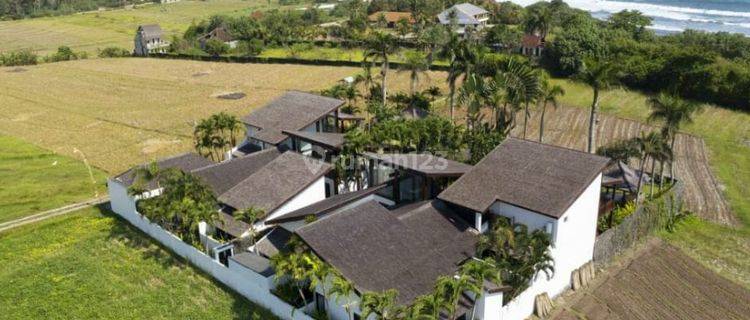 Freehold Luxury Rice Field And Ocean View Villas 8 Bedrooms In Tabanan Bali 1