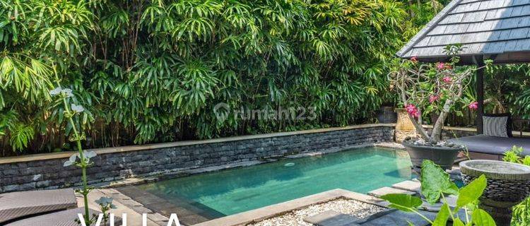 Freehold Villa 2 Bedrooms Furnished Dekat Pantai Seminyak Kerobokan Bali 1