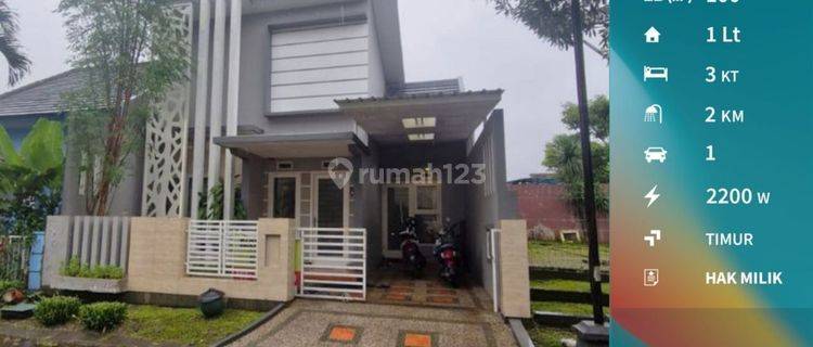 RUMAH FURNISHED DI PERMATA JINGGA SUHAT MALANG 1