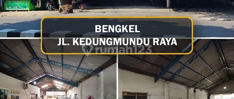 Ruang Usaha Ex Bengkel Siap Pakai di Kedungmundu Raya 1