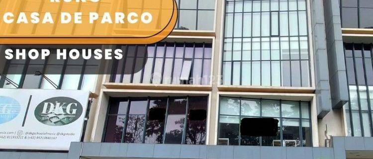 Jual Ruko Casa De Parco Bsd City Tangerang Siap Pakai Strategis 1