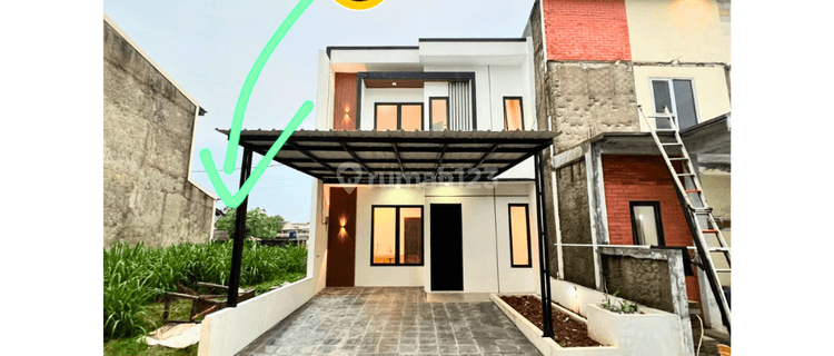 Dijual Rumah Modern Mezzanine di Pamulang Tangerang Selatan 1