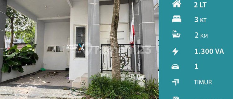 Dijual Rumah Cantik + Furnished di Perumahan Merjosari, Malang 1