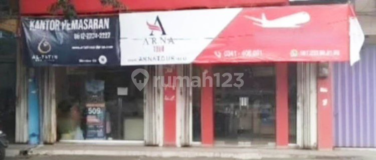 For Sale, Spacious Shop House on Soekarno Hatta Main Road, Malang. 1