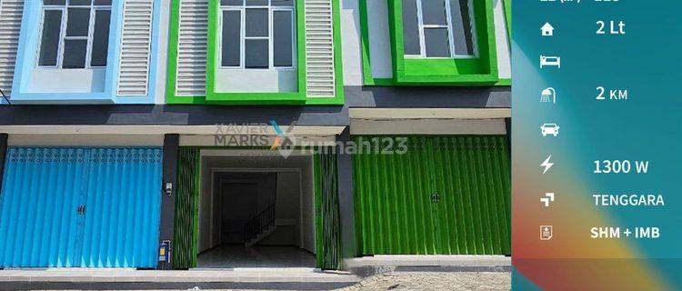 Dijual Ruko Baru Gress 2 Lantai Di Green Sulfat, Pandanwangi, Mlg 1