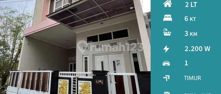 Dijual Rumah Modern 6 Kt Siap Huni Di Joyoagung, Merjosari Malang 1