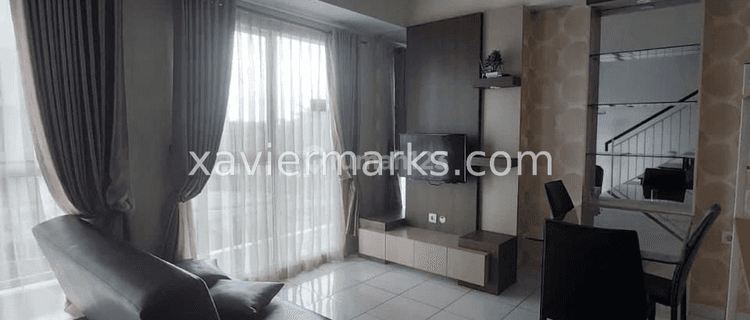 FOR LEASE APARTMENT CASA DE PARCO BSD TYPE LOFT VIEW SWIMMING POOL 1