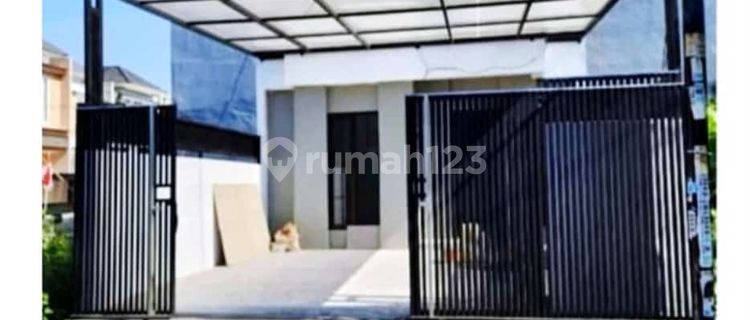 Rumah modern 2,5 lantai di kuwukan lontar surabaya barat  siap huni 1